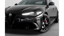 ألفا روميو جوليا 2023 Alfa Romeo Giulia Quadrifoglio / Highest option available / 5 Year Alfa Romeo Warranty & Servic