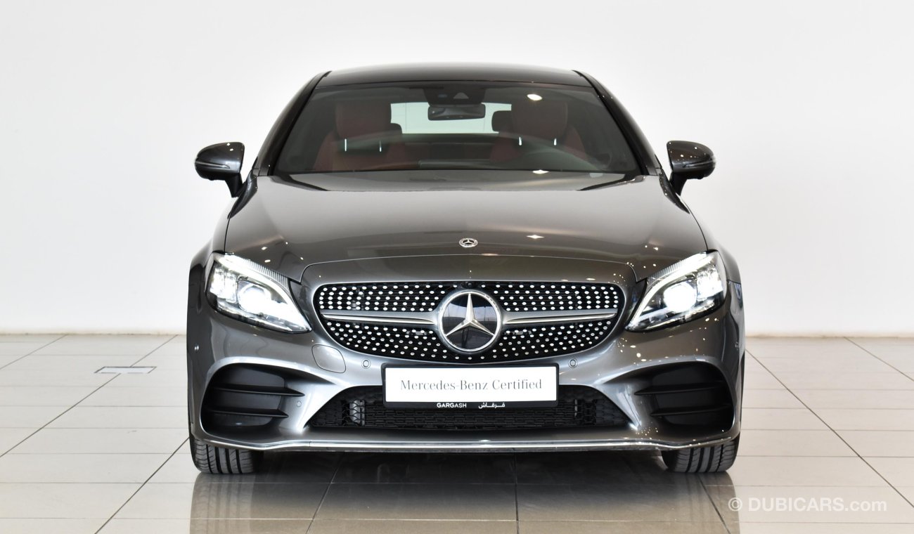 مرسيدس بنز C 200 كوبيه / Reference: VSB 31401 Certified Pre-Owned with up to 5 YRS SERVICE PACKAGE!!!