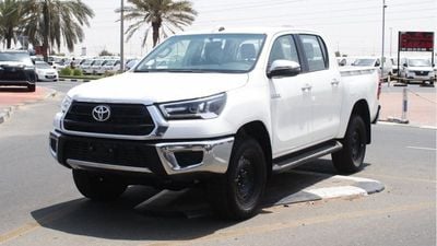 تويوتا هيلوكس SR5 Toyota Hilux  2.4L diesel M/T Wide body with Chrome bumper  White 2026 model