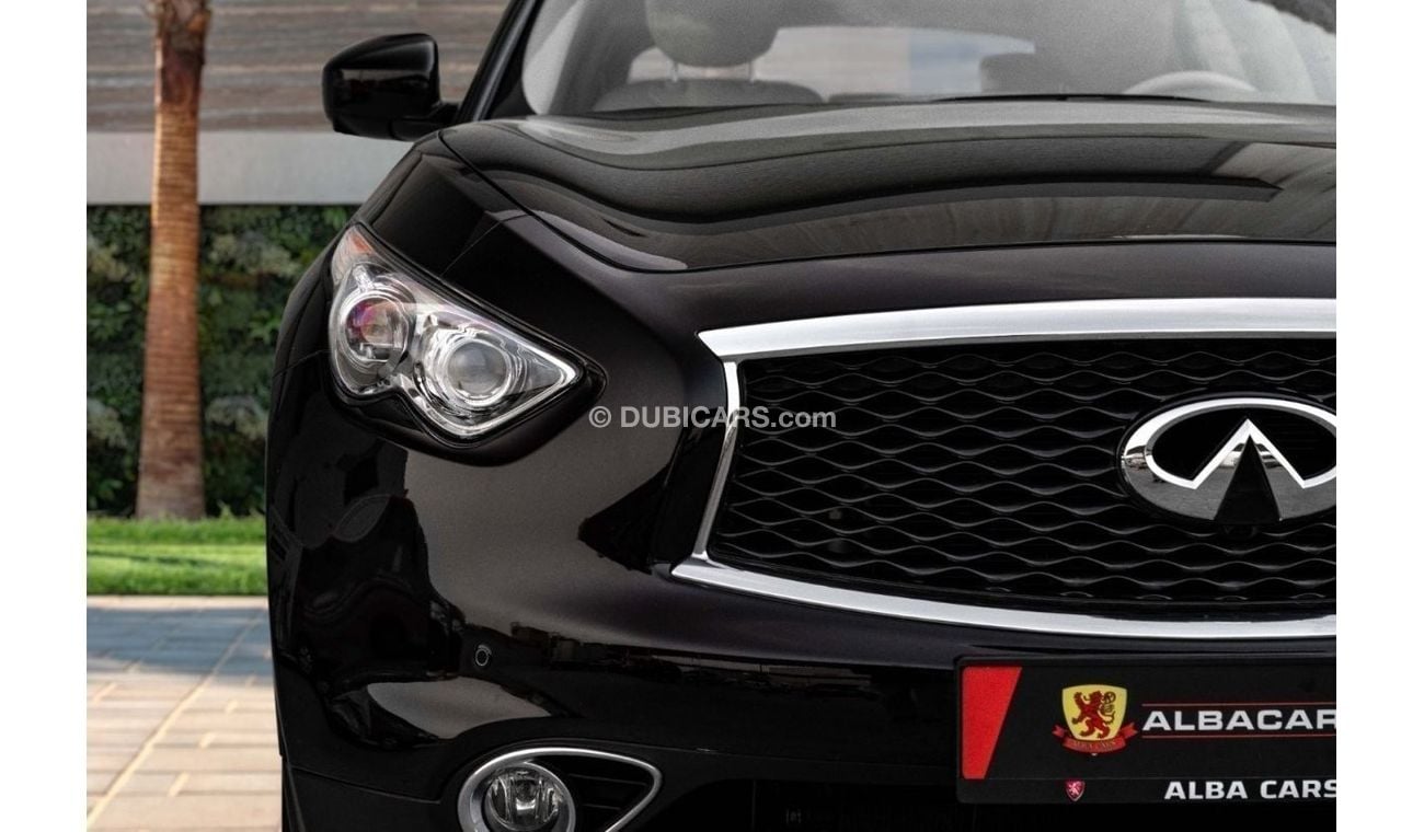 Infiniti QX70 | 2,115 P.M  | 0% Downpayment | Amazing Condition!