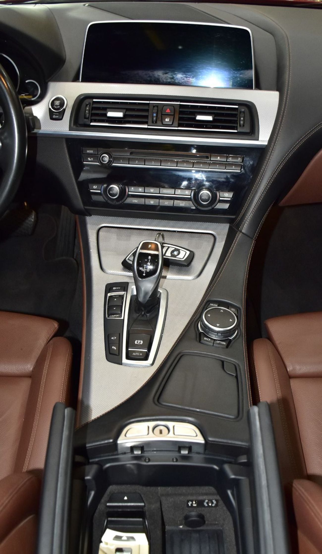 بي أم دبليو 640i EXCELLENT DEAL for our BMW 640i GranCoupe M-Kit ( 2016 Model ) in Red Color GCC Specs