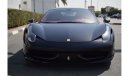 Ferrari 458 Std ITALIA 2012 VERY LOW MILEAGE AED559000 EXPORT PRICE