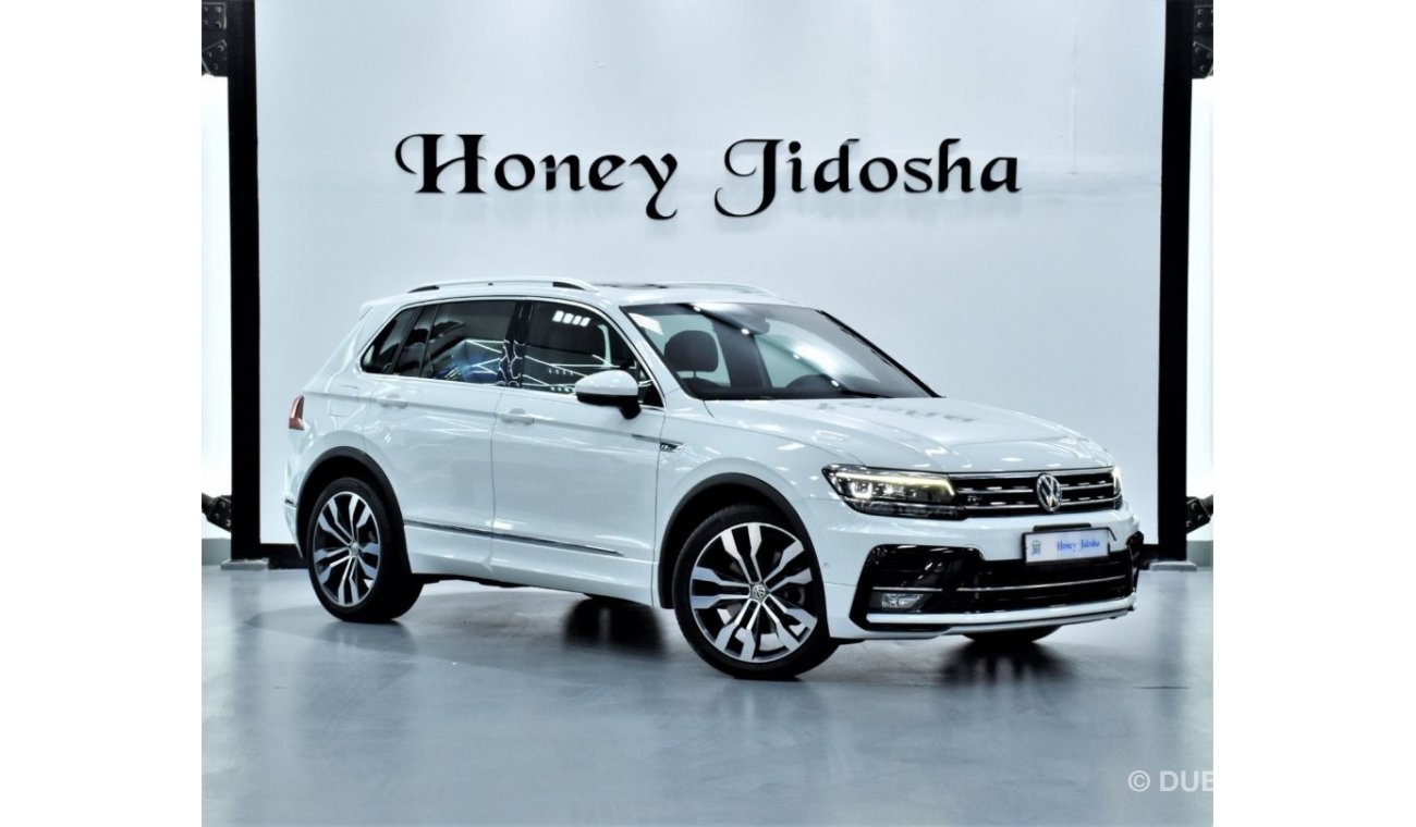 Volkswagen Tiguan EXCELLENT DEAL for our Volkswagen Tiguan R-Line 4Motion ( 2019 Model ) in White Color GCC Specs