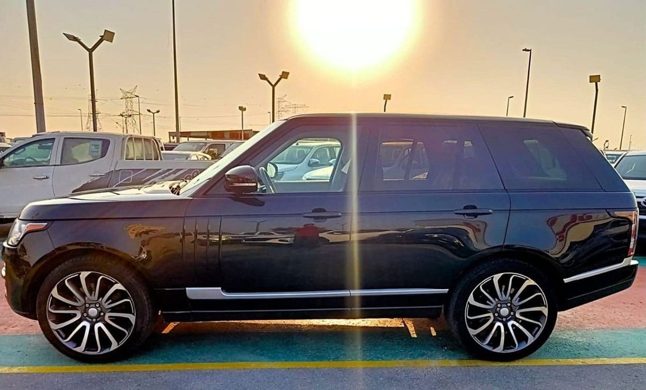 Land Rover Range Rover Autobiography 5.0 L A/T 2015 MODEL BLACK COLOR USED AS SEEN