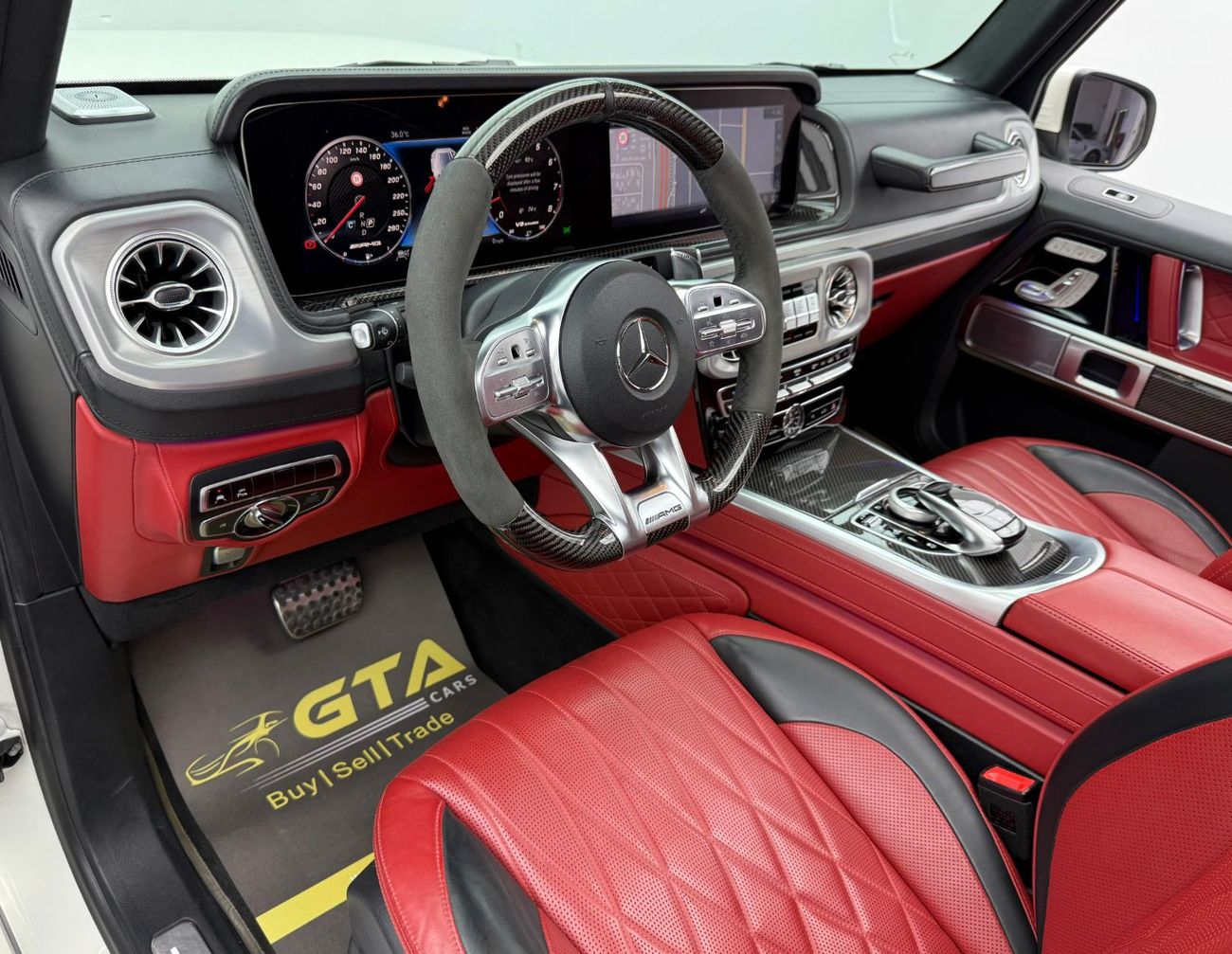 Mercedes-Benz G 63 AMG Std 4.0L 2019 Mercedes-AMG G63,One Year Unlimited KM Warranty, Full Service History, GCC