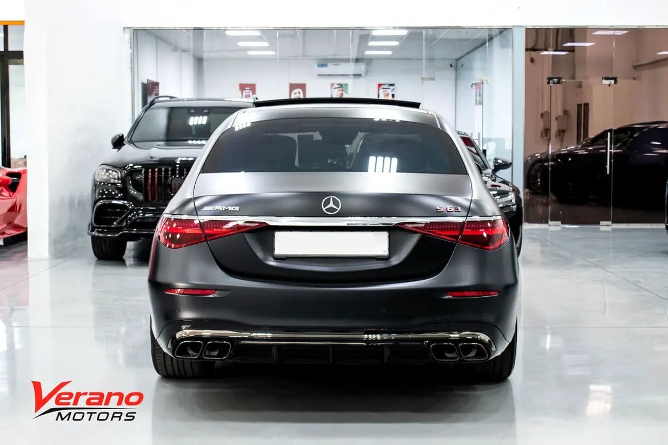 Mercedes-Benz S 63 AMG Mercedes-AMG S63 E Performance | Matte Black | Warranty Service Contract