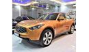 Infiniti FX50 EXECELLENT DEAL for our Infiniti FX50 S 2009 Model!! in Orange Color! GCC Specs
