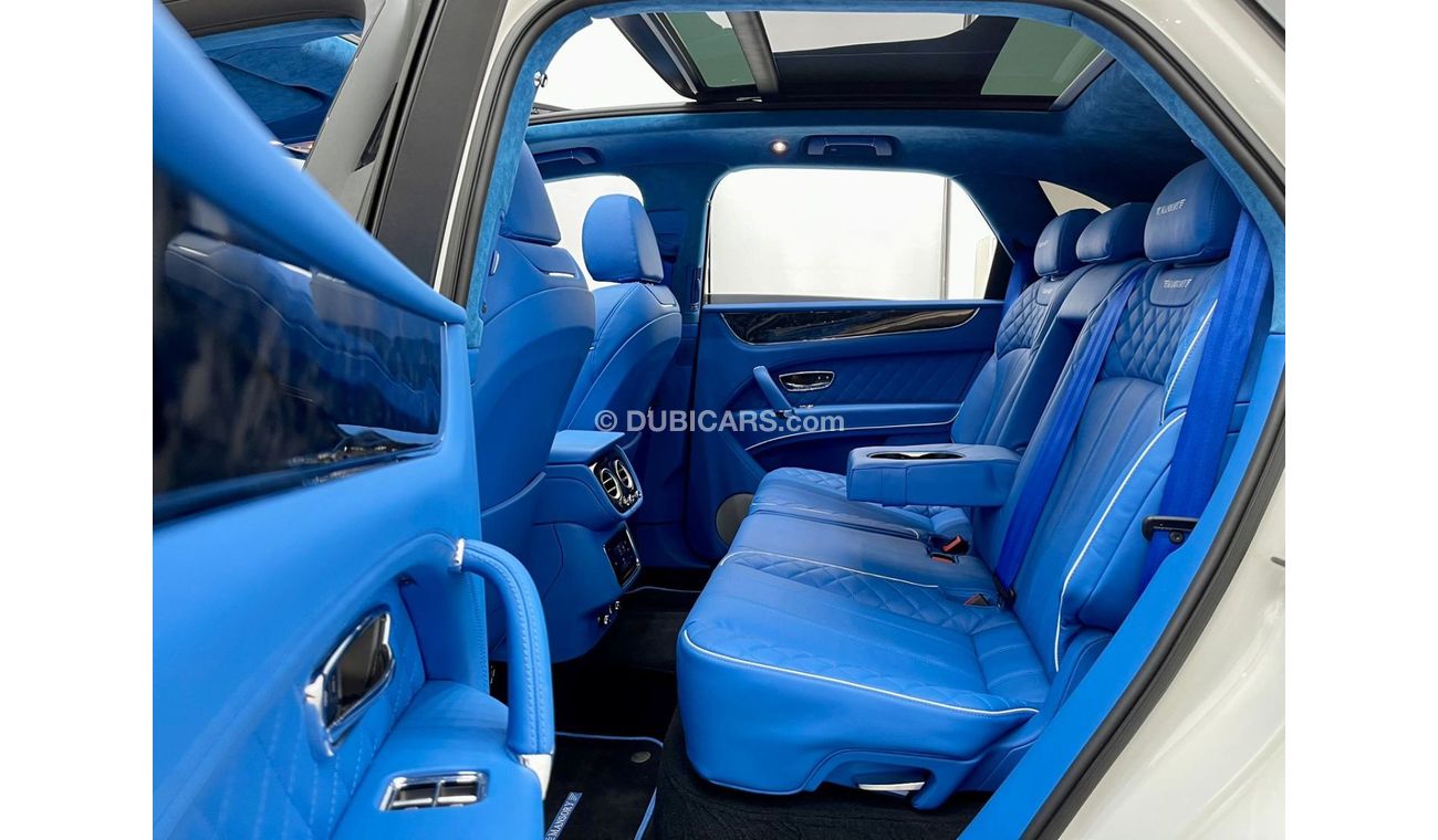 Bentley Bentayga Special Edition 2017 Bentley Bentayga Mansory W12, Only 1 in UAE Special Blue Interior, Full History