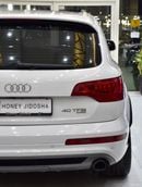 Audi Q7 EXCELLENT DEAL for our Audi Q7 S-Line 40TFSi Quattro ( 2015 Model ) in White Color GCC Specs
