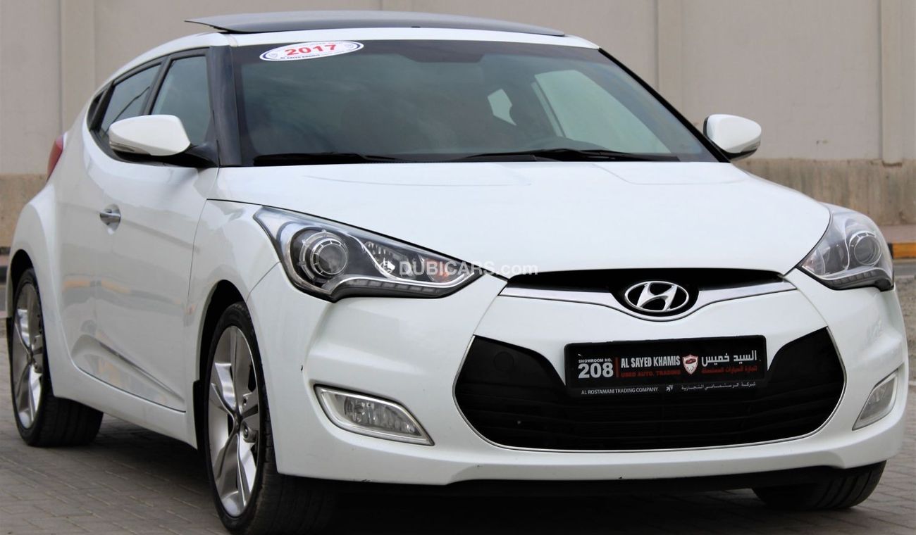 هيونداي فيلوستر هيونداي فولستر 2017 خليجي فل اوبشن بدون حوادث نظيفه جدا من الداخل والخارج