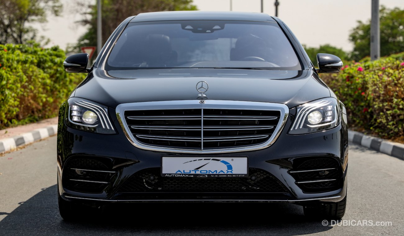 Mercedes-Benz S 560 AMG 4 MATIC, 2018, 0 KM , W/ 3 Years or 100 K KM warranty & 3 Years or 60 K KM Service