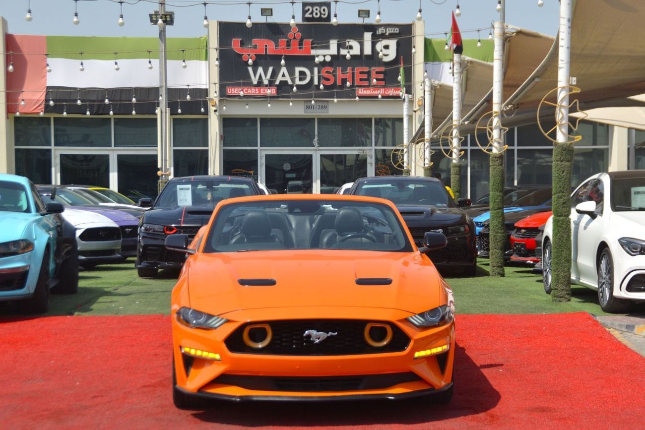 Ford Mustang BEAUTIFUL ORANGE CONVERTIBLE