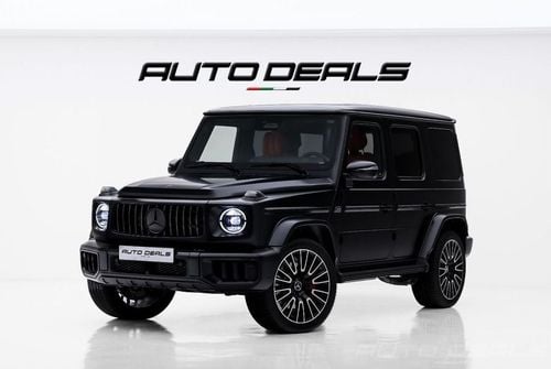 Mercedes-Benz G 63 AMG 2025 Mercedes Benz G 63 AMG Manufactur | Brand New | Fully Loaded | 4.0L V8