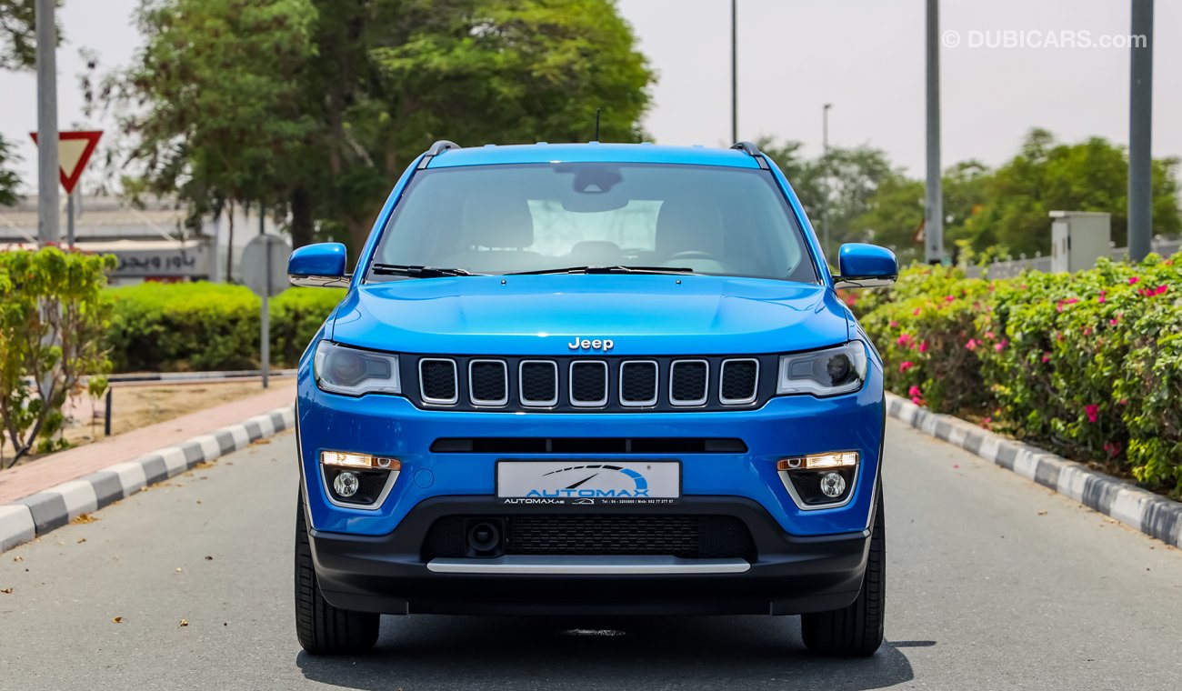 جيب كومباس جيب كومباس ليميتيد 0Km 2019 V4 2.4L 4x4