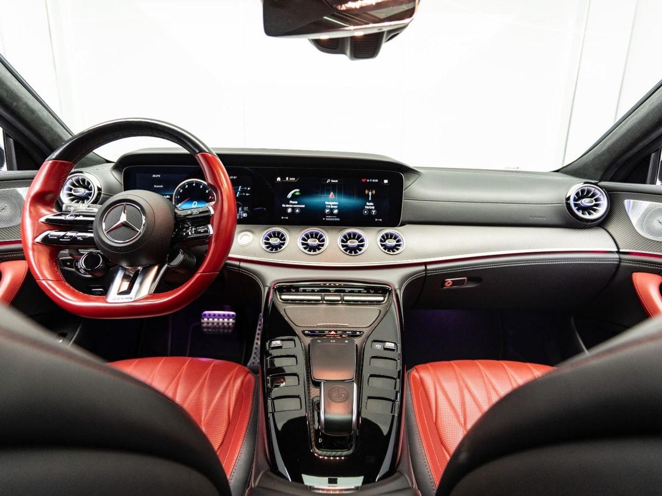 Mercedes Benz AMG GT 53 BUY NOW, PAY 2027 | THE BLACKLINE STANDARD | May 2027 Mercedes Warranty + Service Contract, GCC