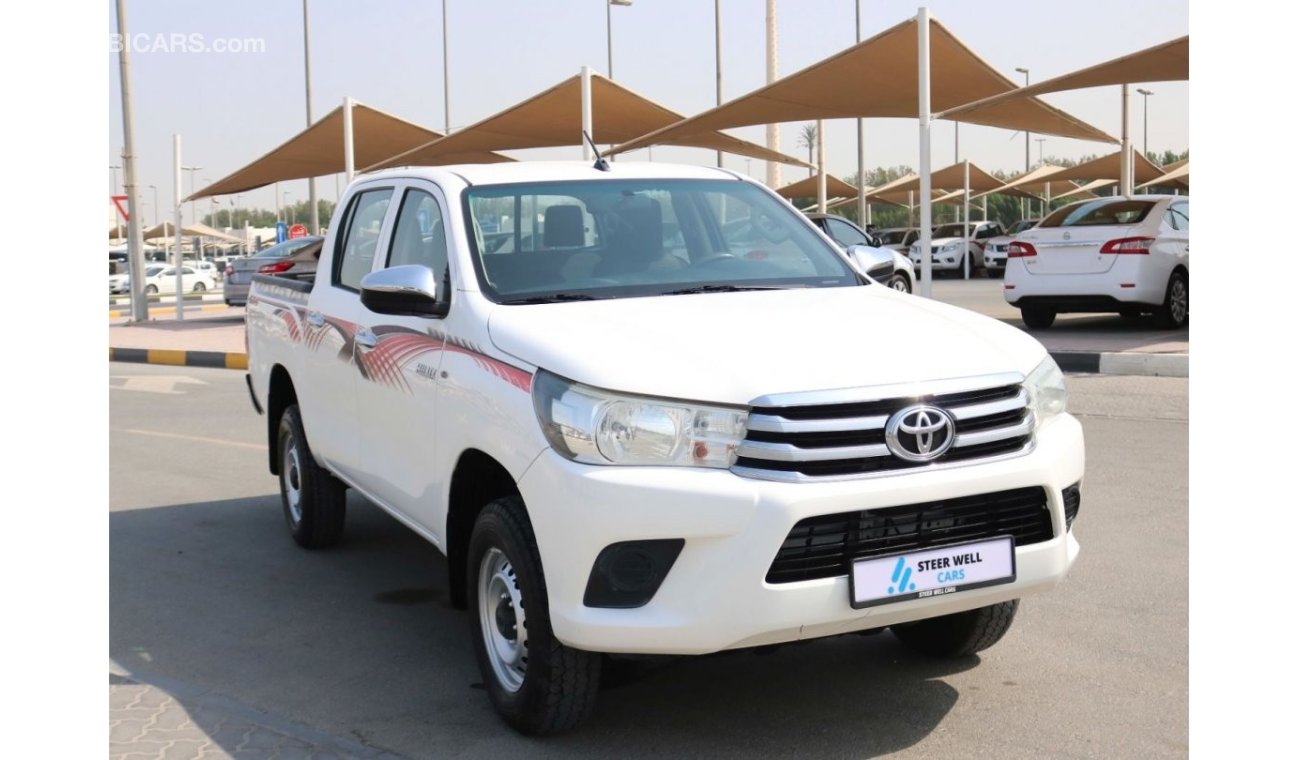 Toyota Hilux 2016 | 4X4 DOUBLE CABIN WITH GCC SPECS - EXCLUSIVE VAT