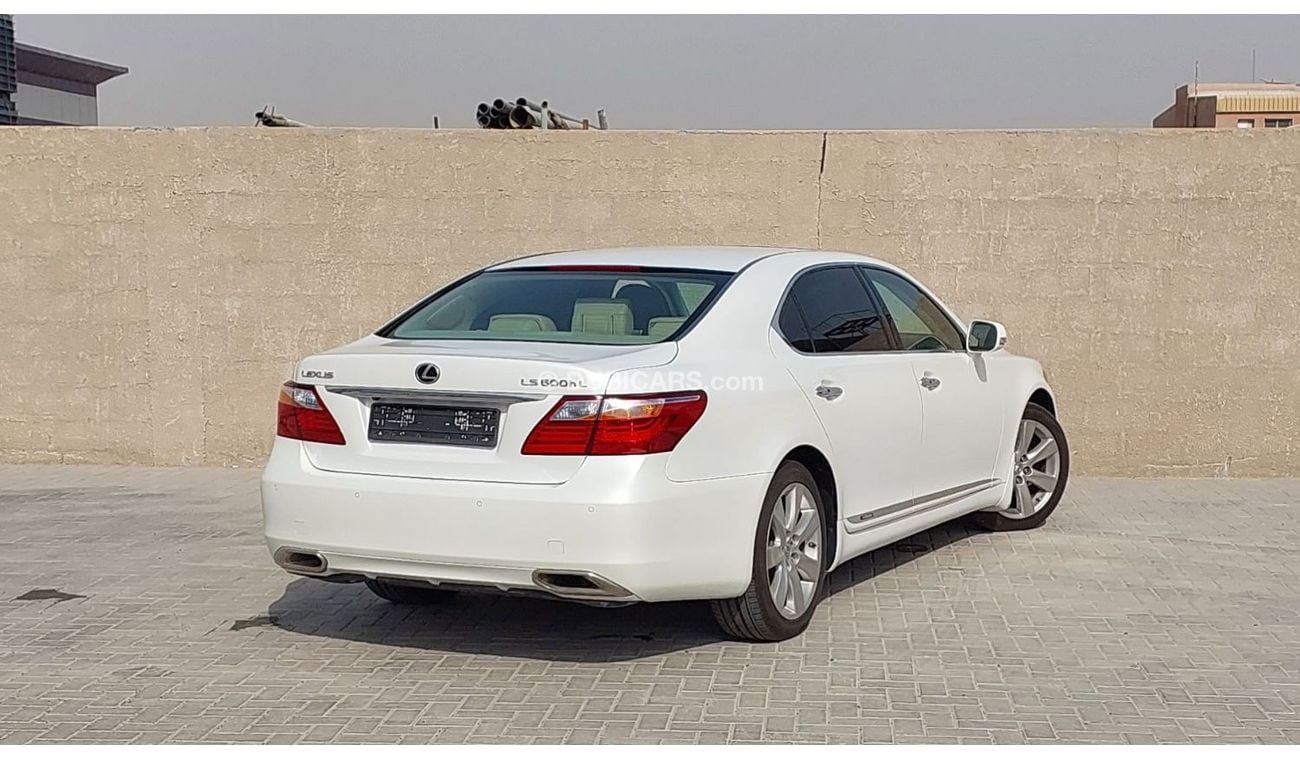 Lexus LS 600 Hybrid 2012 | Partial Service History | GCC