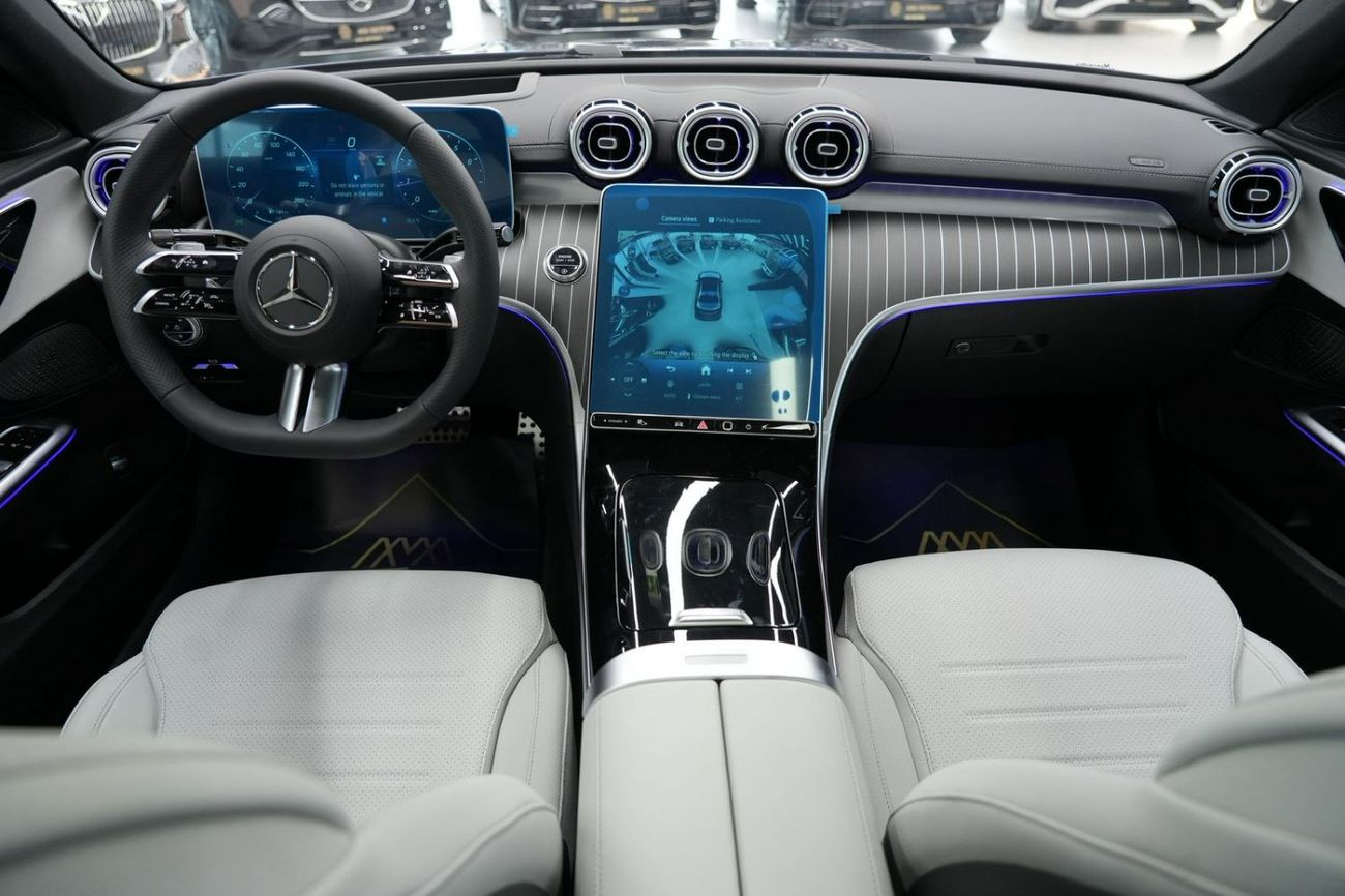 مرسيدس بنز C 200 Mercedes-Benz C 200 Premium | 2026 GCC 0km | Agency Warranty | AMG Package | 360 View