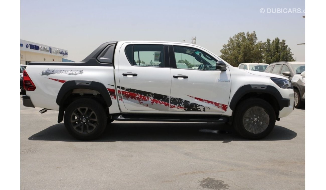 Toyota Hilux 2022 | 2.8L ADVENTURE -Z A/T D/C 360 CAMERA FULL OPTION WITH GCC SPECS EXPORT ONLY