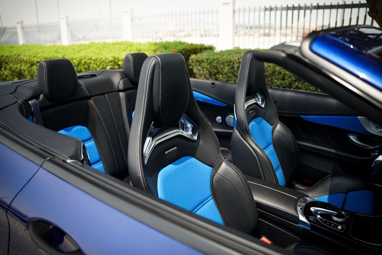 مرسيدس بنز C 63S AMG 4.0L V8 BiTurbo, 510 HP Convertible