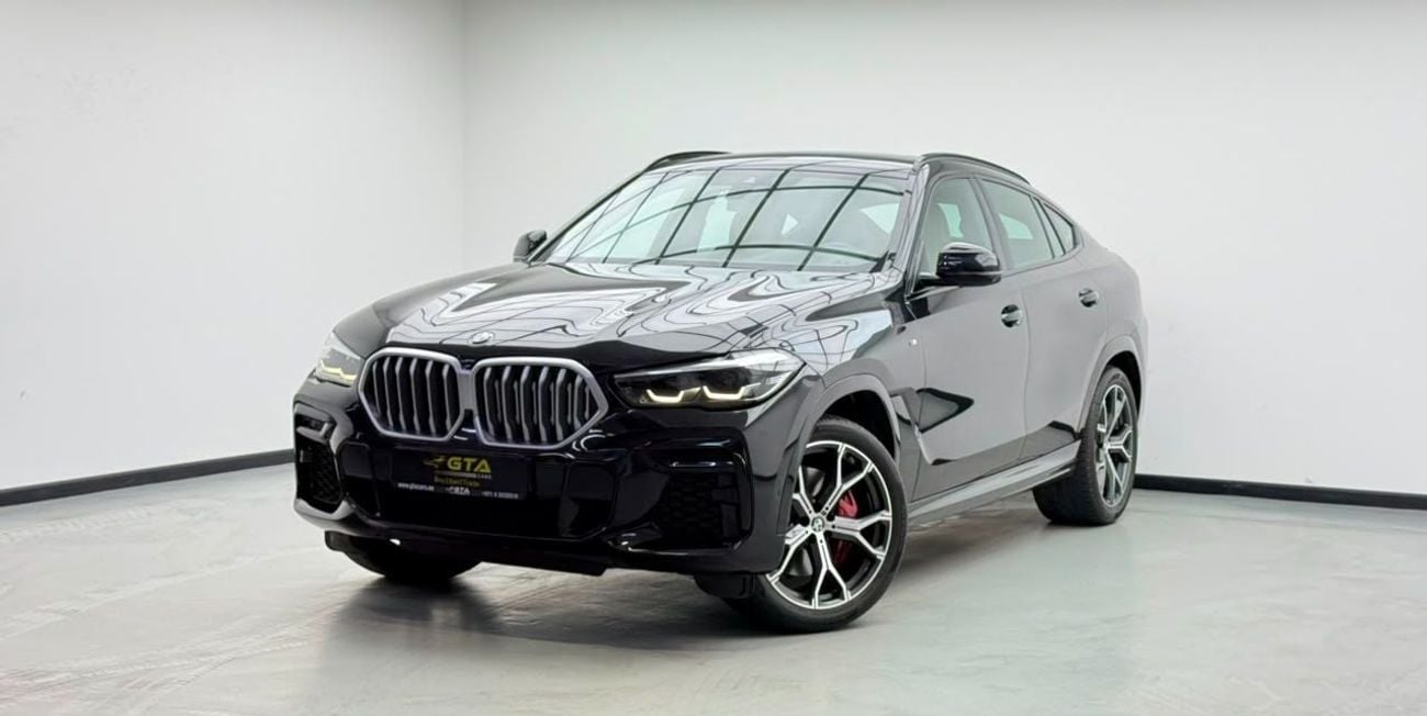 BMW X6 XDRIVE40I M SPORT 2022 BMW X6 xDrive40i M-Sport, 2026 BMW Warranty + Service Pack, Full BMW Service History, GCC