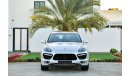 Porsche Cayenne GTS Agency Warranty - GCC - AED 3,047 PER MONTH - 0% DOWNPAYMENT