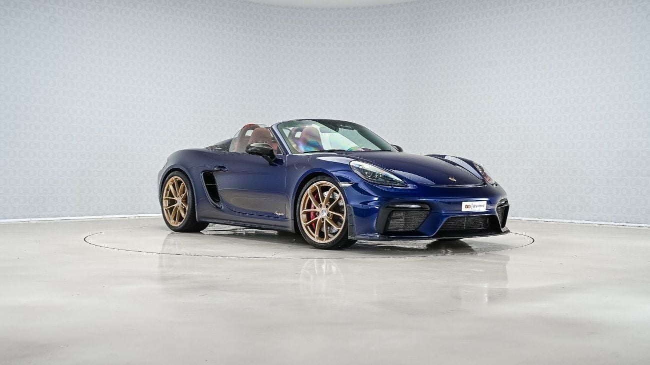 Porsche 718 Spyder UAE's Very Best Example | AED 6,099 Per Month