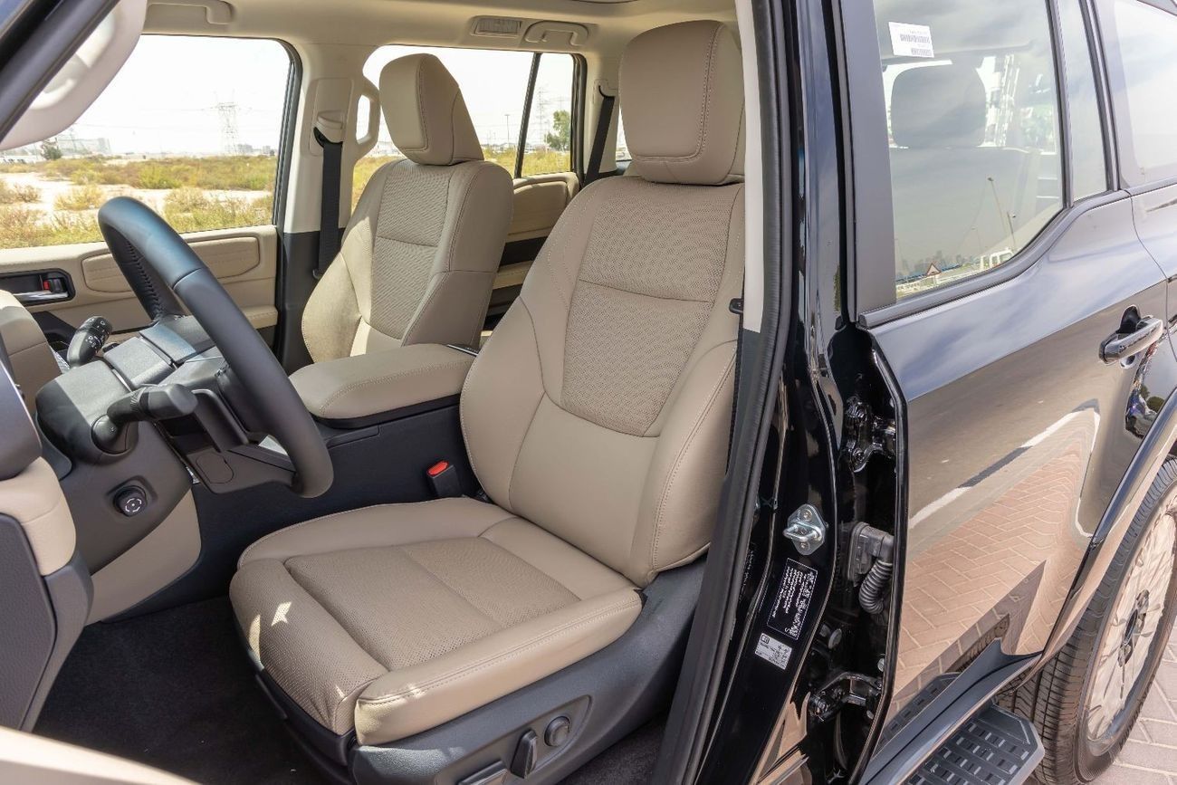 تويوتا برادو Toyota Prado VX-3 Petrol 2.4L 4WD - Black - 2025 (Export)