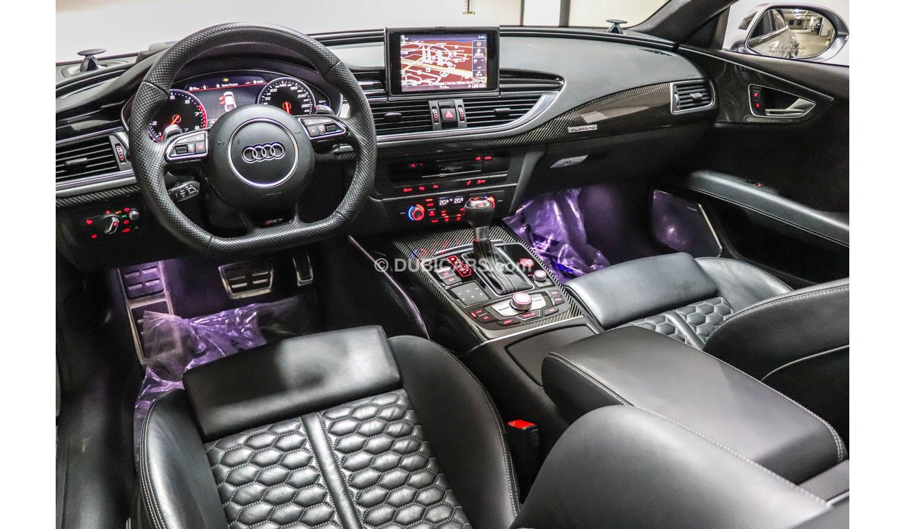Audi RS7 2016 GCC under Agency Warranty with Zero Down-Payment.