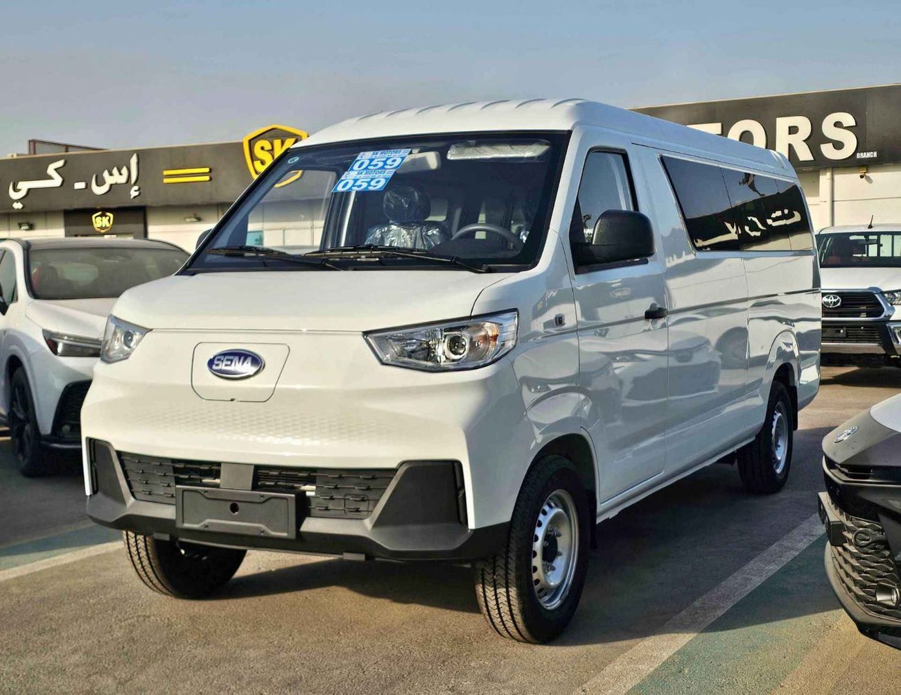 سينو جولد سينا إي في 300 ELECTRIC / PASSENGER 9 SEATS / DUAL CHRAGING PORT (CODE # SEVP25)