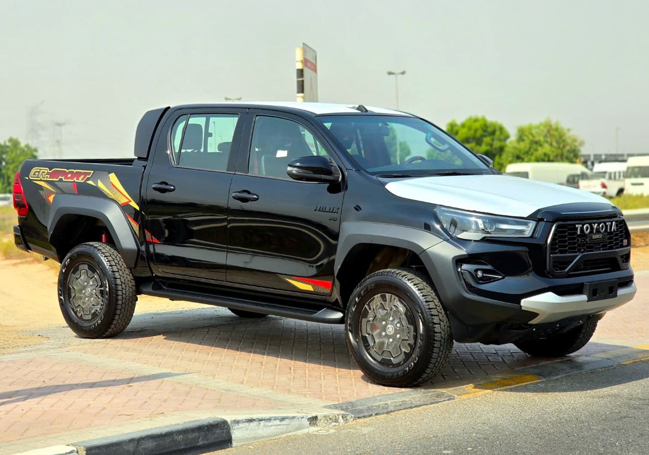 Toyota Hilux GR Sport 4.0L TOYOTA HILUX GR -S PETROL 4.0 - DIGITAL MIRROR - FULL OPTIONS - 2025 MODEL - BLACK INS