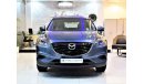 مازدا CX-9 ORIGINAL PAINT (صبغ وكاله) AMAZING Mazda CX-9 AWD 2016 Model!! in Blue Color! GCC Specs