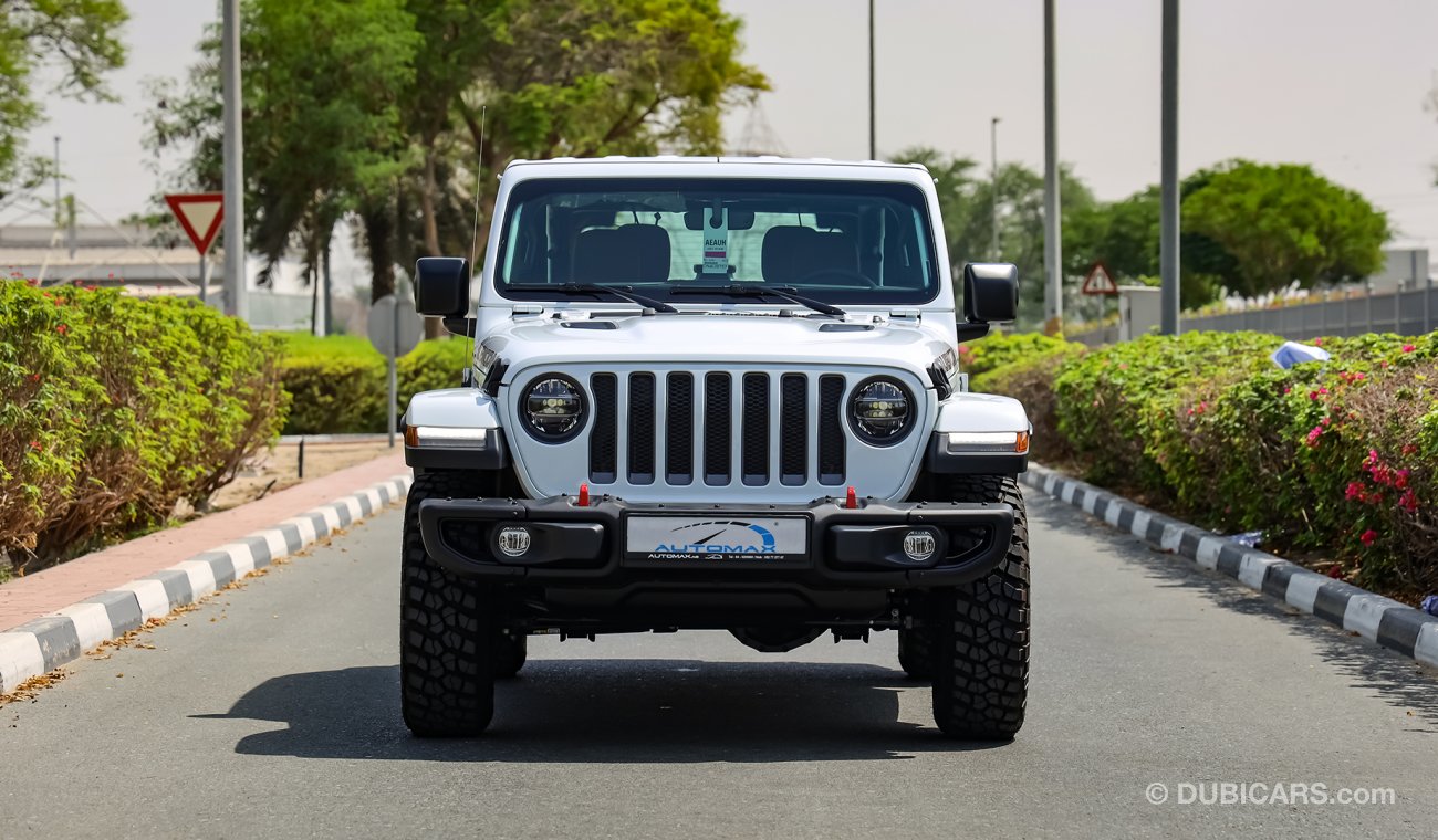 جيب رانجلر روبيكون 3.6L V6 4X4 , خليجية 2021 , 0 كم , مع ضمان 3 سنوات أو 60 ألف كم عند الوكيل