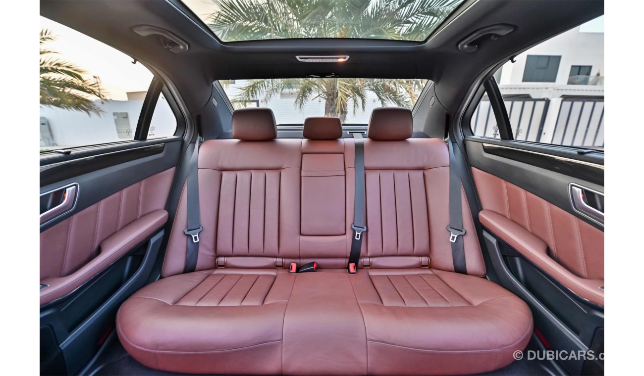 مرسيدس بنز E300 AMG Agency Warranty | 2,135 P.M | 0% Downpayment | Full Option | Exceptional Condition