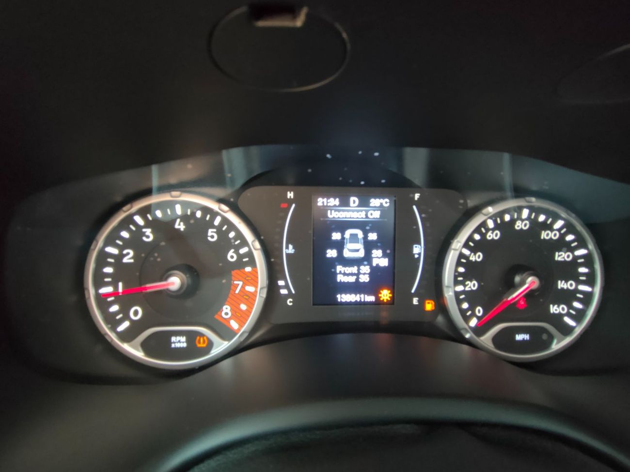 جيب رينيجيد Limited 2.4L