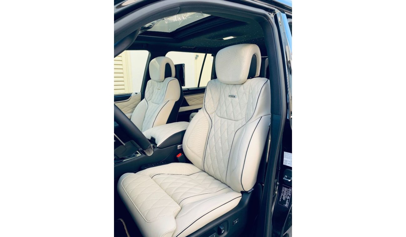 Lexus LX570 Super Sport 5.7L Petrol Full Option with MBS Autobiography Massage Seat and Star Lighting( Export On