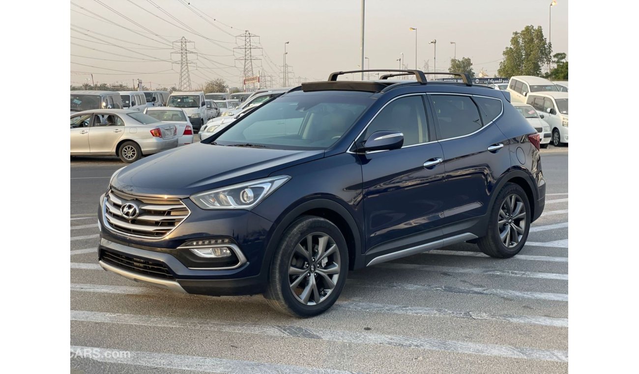 هيونداي سانتا في 2017 Hyundai Santa Fe 2.0L Turbo Ultimate Full Option Panoramic with 360 camera