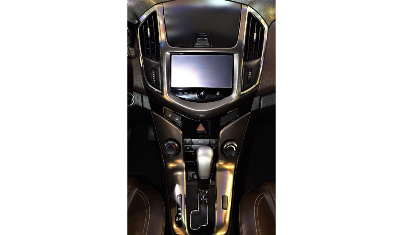شيفروليه كروز AMAZING Chevrolet Cruze 2015 Model!! in Silver Color! GCC Specs
