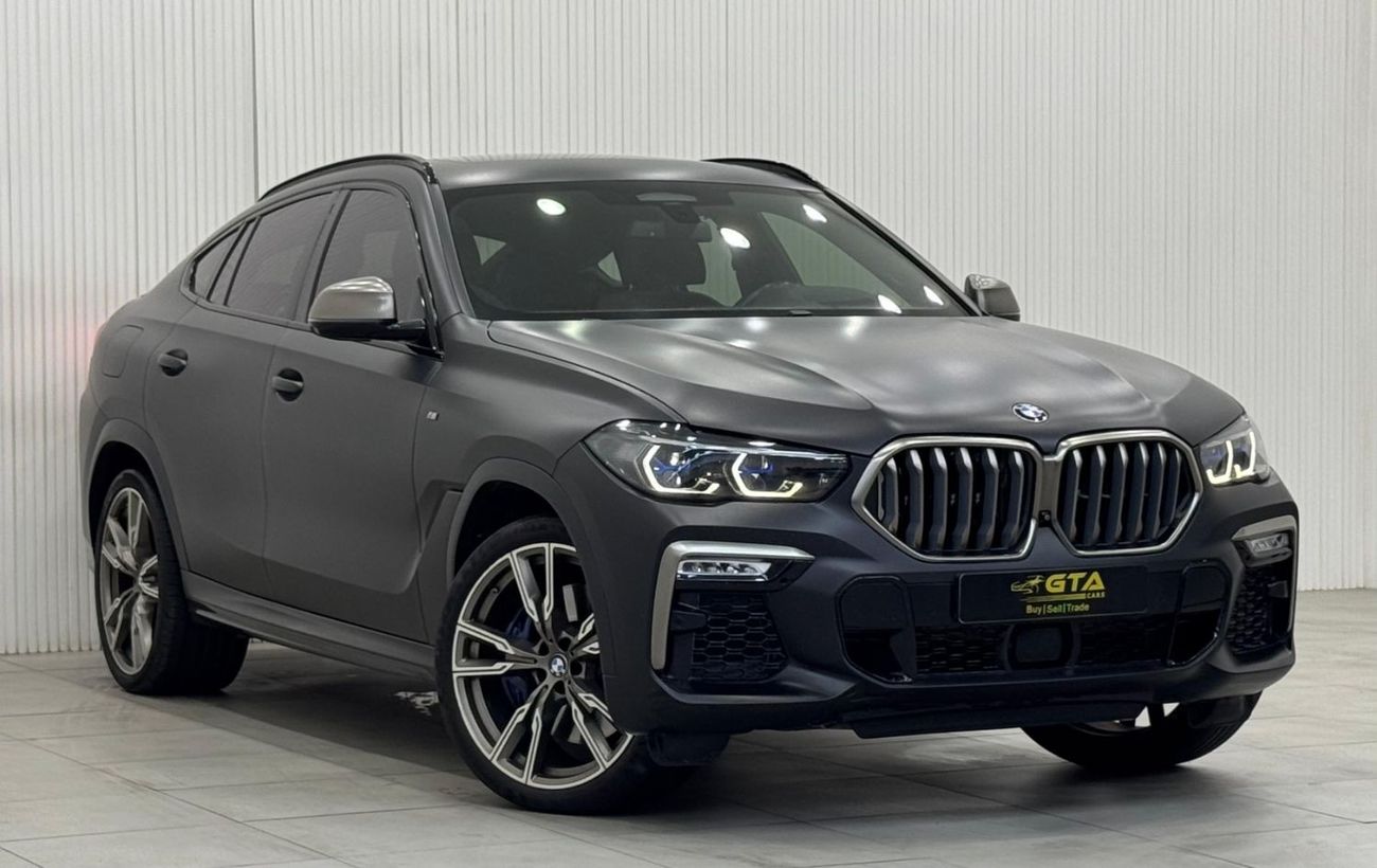بي أم دبليو X6 M50i 4.4L 2022 BMW X6 M50i, Aug 2026 AGMC Warranty + Service Package, AGMC Full Service History, GCC
