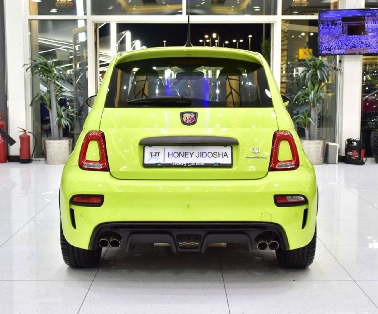 أبارث 595 Abarth 595 Competizione ( 2021 Model ) in Green Color GCC Specs