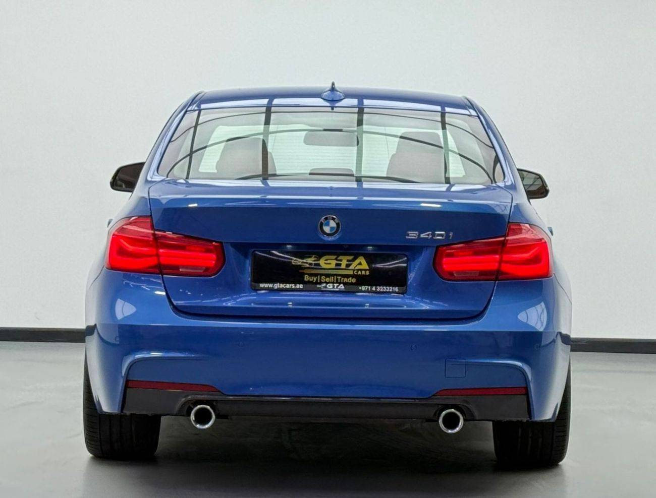 بي أم دبليو 340i M Sport 3.0L 2017 BMW 340i M-Sport, Service History, Fully Loaded, Excellent Condition, GCC