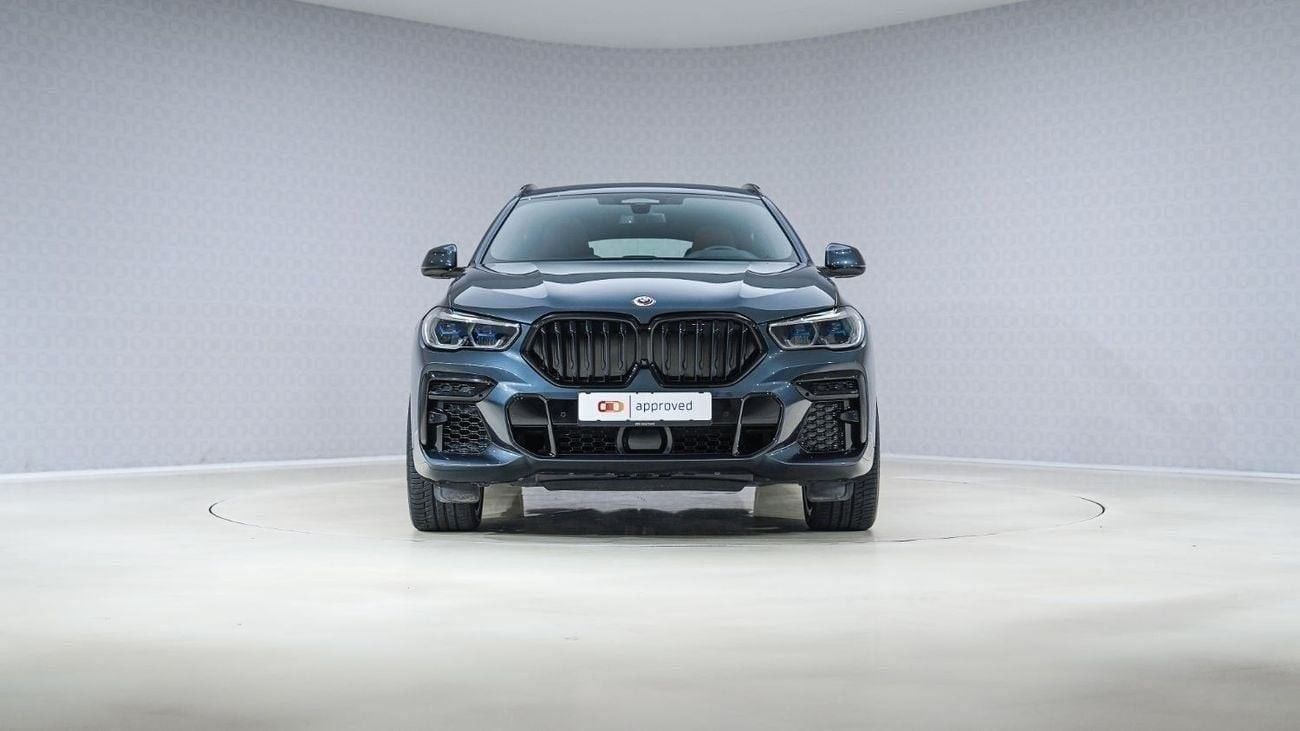 BMW X6 | AED 4913 PM | Warranty Feb-2027 | GCC