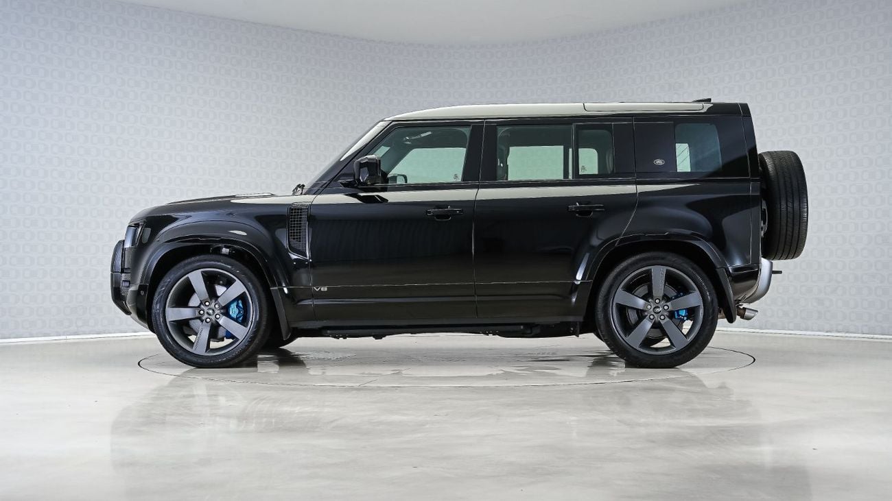 Land Rover Defender 110 P525 V8 Edition | AED 5,905 PM | Warranty-Service June 2027 | GCC