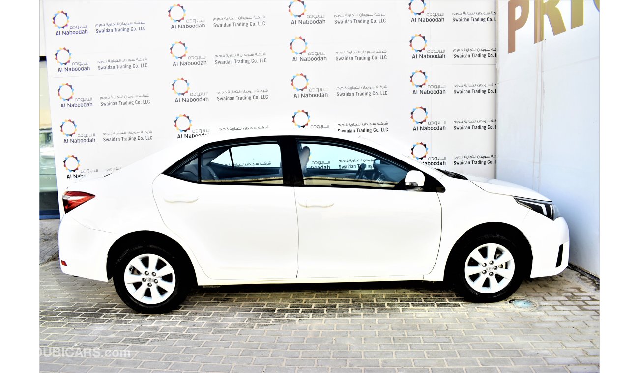 Toyota Corolla 2.0L SE 2016 GCC SPECS WITH DEALER WARRANTY