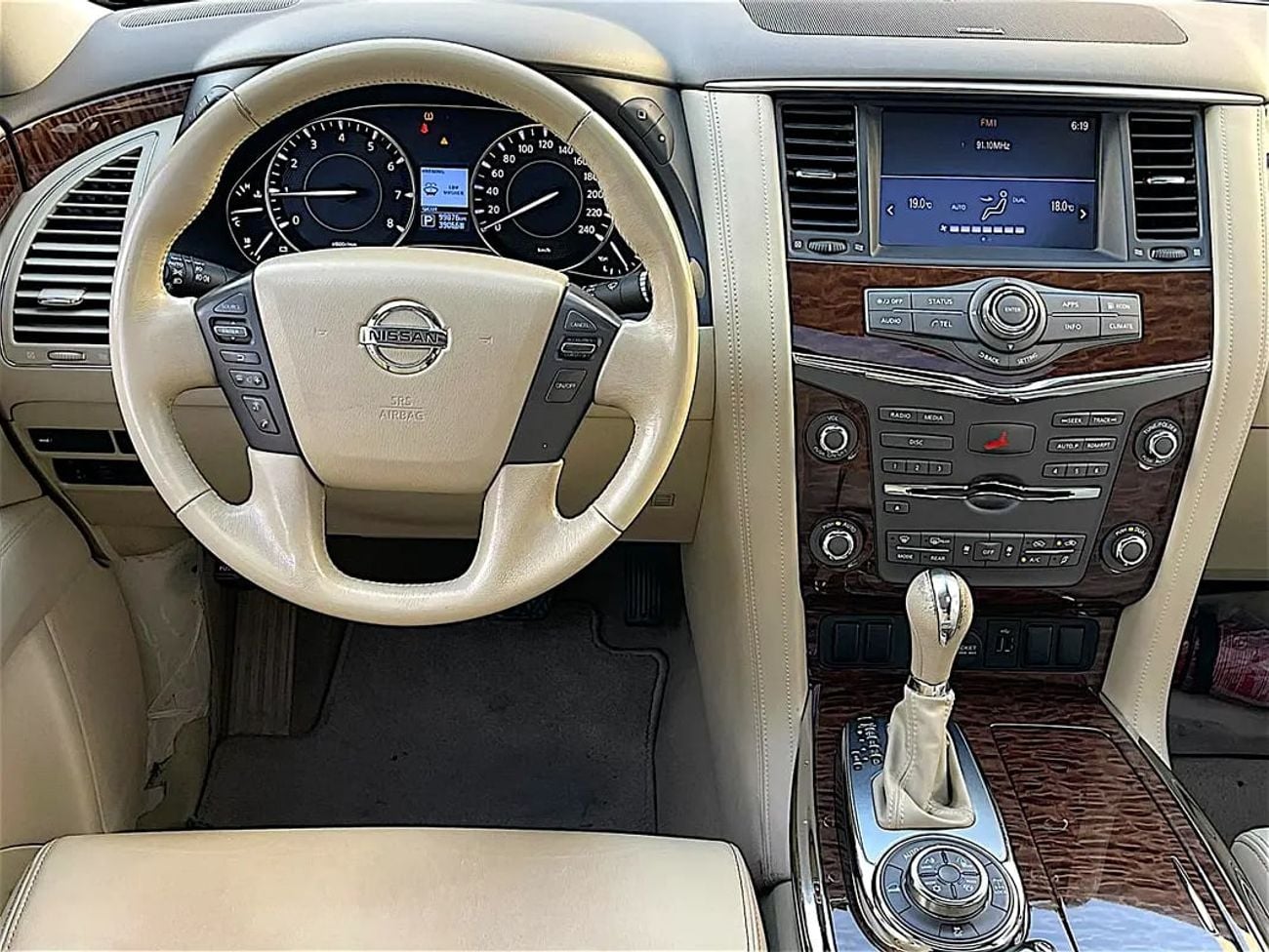 نيسان باترول 1,680 P.M | SE T2 | GCC Specs | Excellent Condition Fully agency service