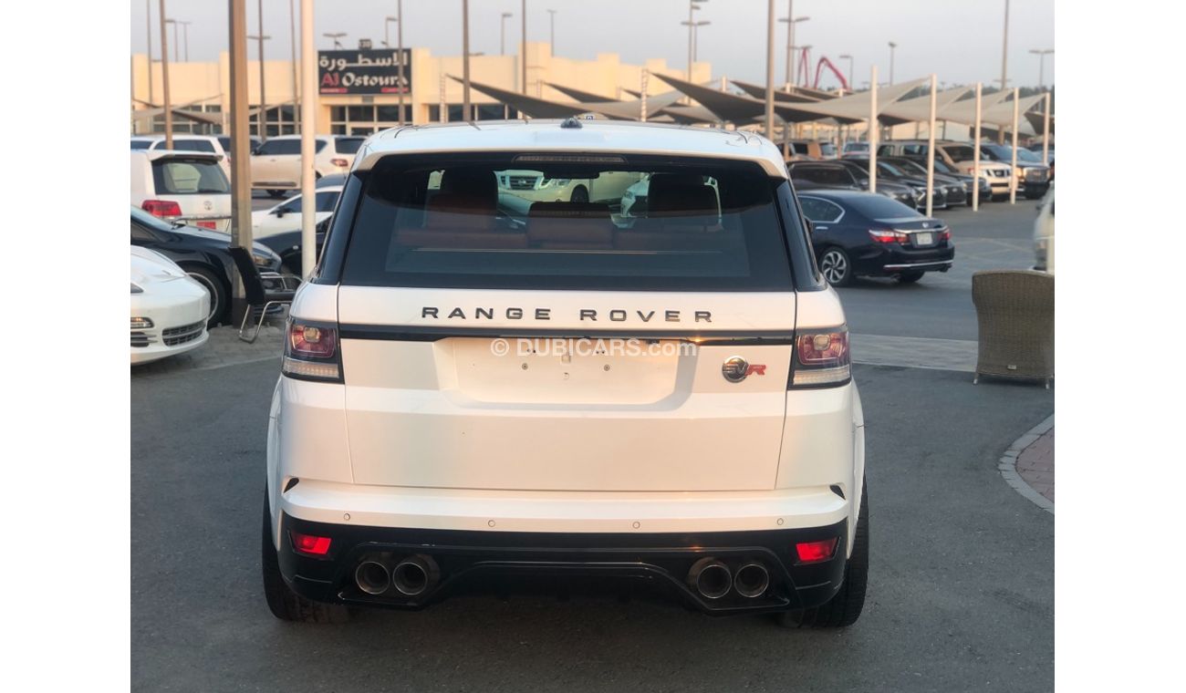 Land Rover Range Rover Sport Rang Rover sport super charge kit SVR model 2014 GCC car perfect condition full option V8