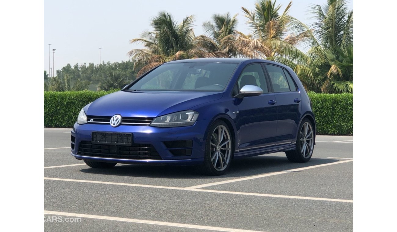 Volkswagen Golf Golf R MODEL 2016 GCC CAR PERFECT CONDITION FULL OPTION PANORAMIC ROOF LEATHER SEATS BACK CAMERA ORI