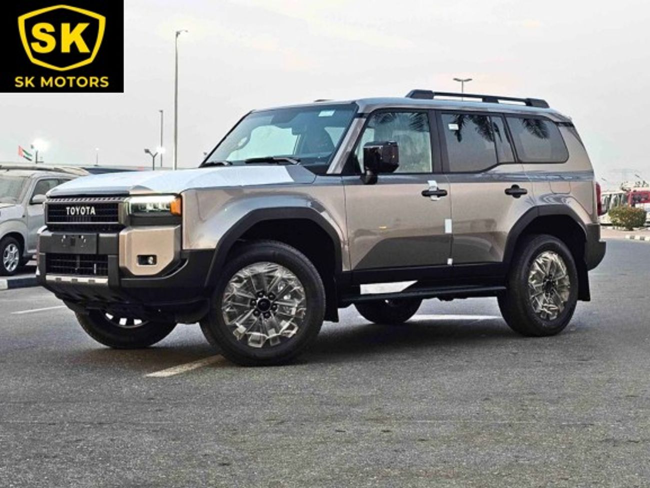 تويوتا برادو LUXURY, 2.8L V4 DIESEL, POWER SEAT WITH 360*CAM / HEADUP WITH SUNROOF (CODE # 68048)