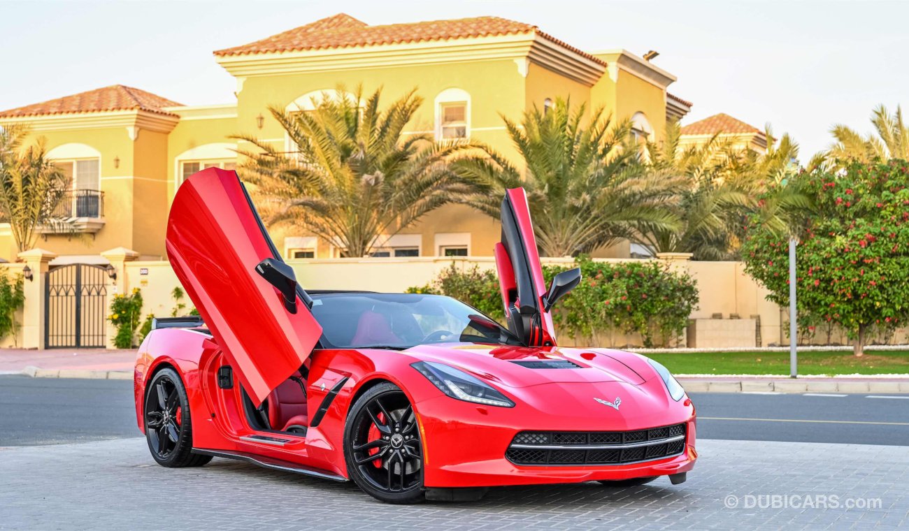 Chevrolet Corvette C7 - 37000 Kms Only - Full Service History - AED 3,114 Per Month - 0% DP