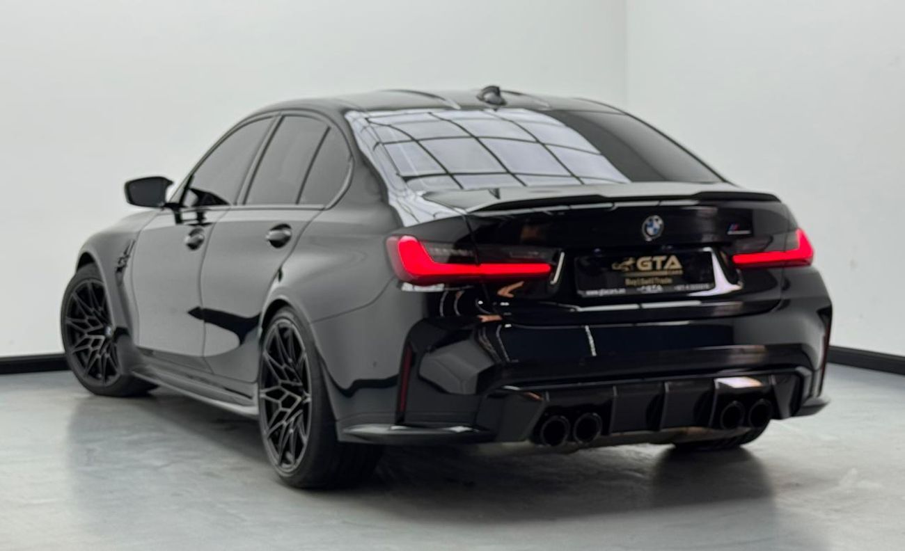 BMW M3 Competition 3.0L 2022 BMW M3 Competition, 2027 BMW Warranty, BMW Service History, GCC
